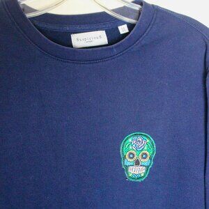 SUSPICIOUS ANTWERP Skull Crew Neck
